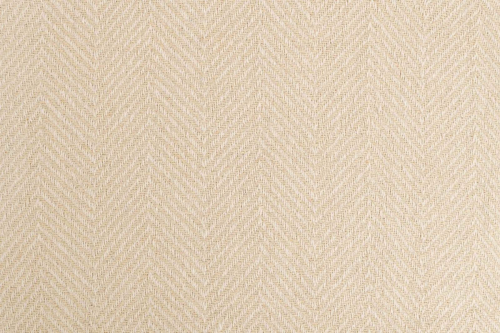 Herringbone wool detail after finishing